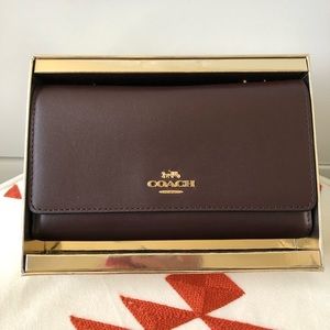 Coach boxed crossbody bag